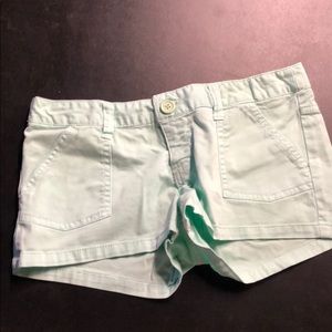 Mint Green Shorts
